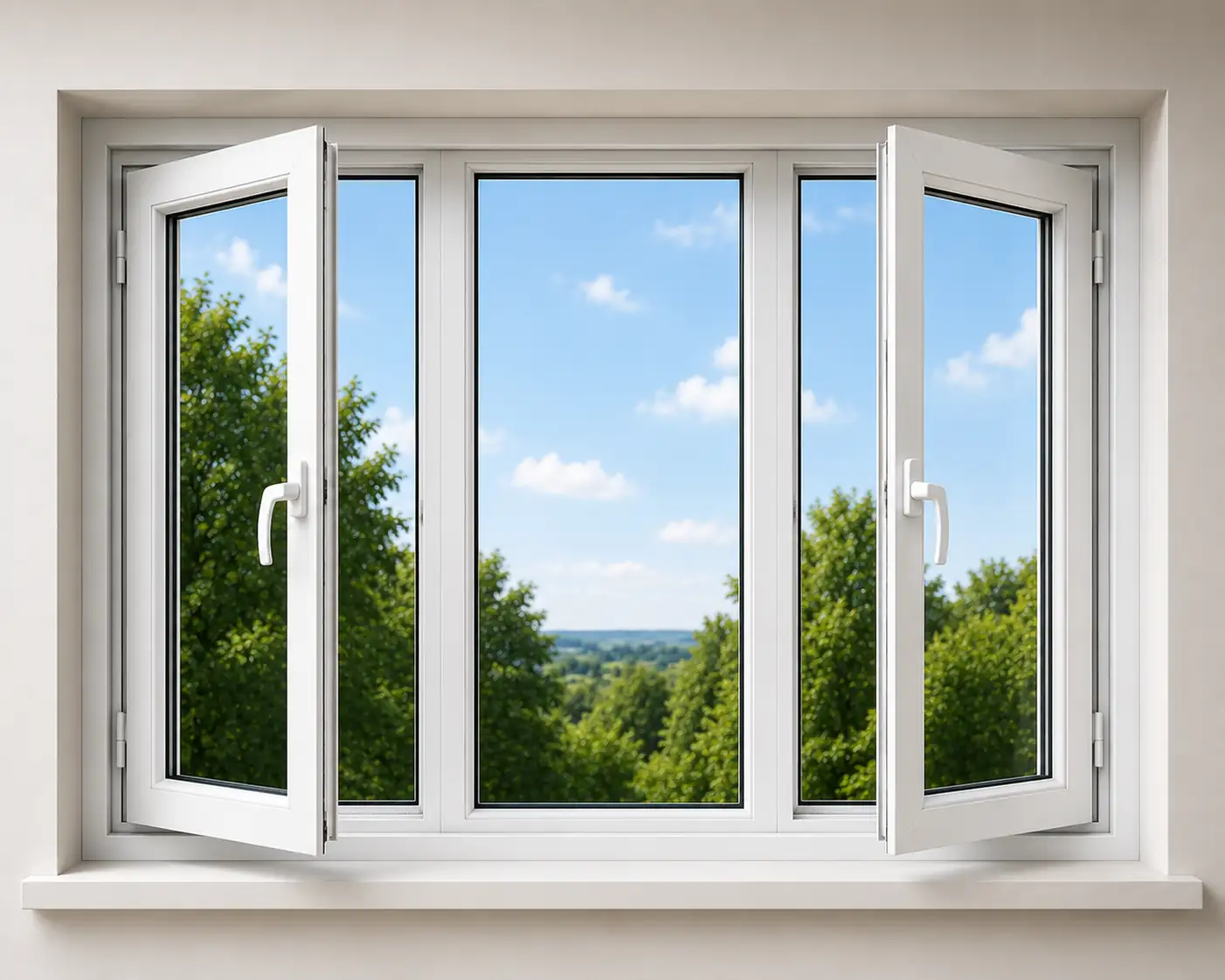 3 Track Casement Window