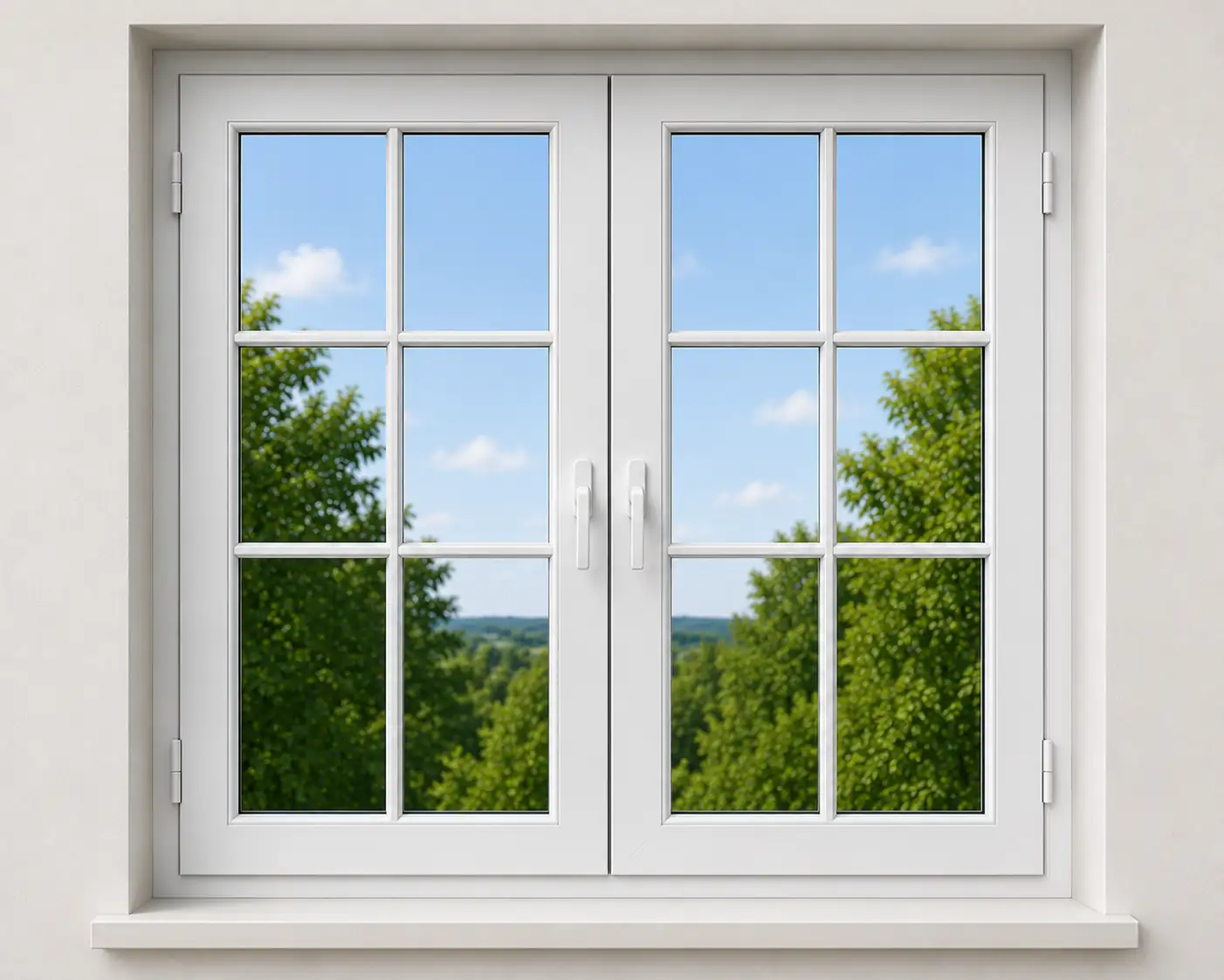 Casement Window with Grille