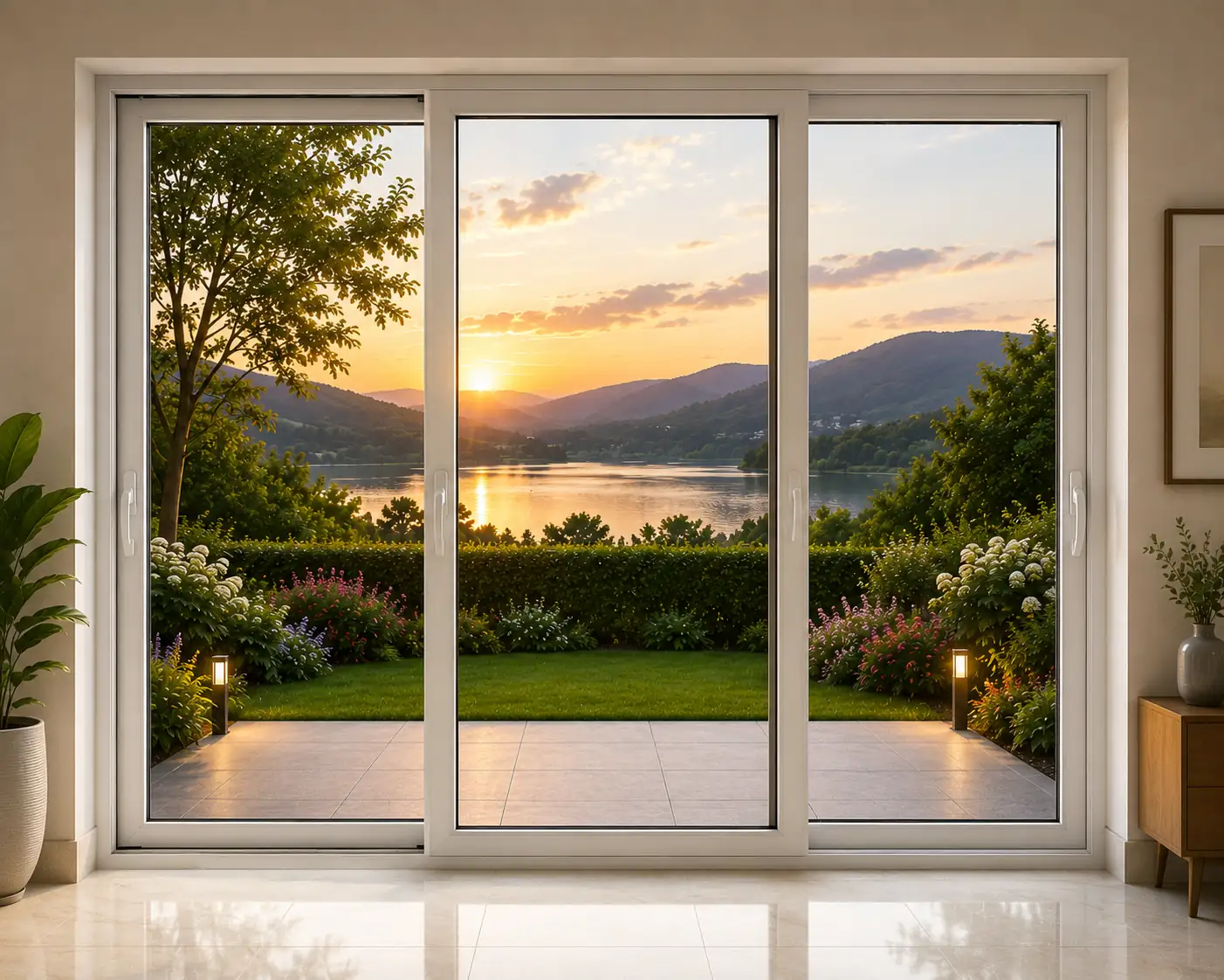 3 Panel Sliding Patio Door